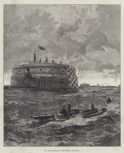 Onze kustverdediging, de forten bij Spithead door William Heysham Overend
