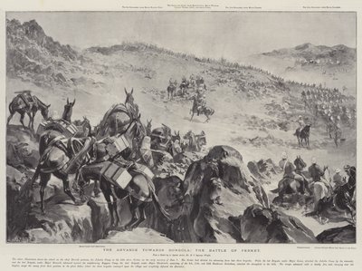 De Vooruitgang naar Dongola, de Slag bij Ferket door William Heysham Overend