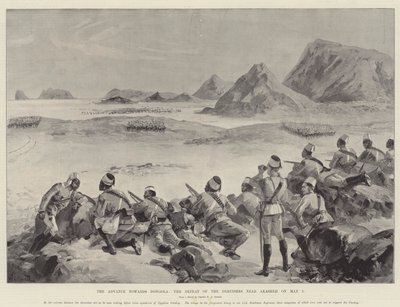 De Opmars naar Dongola, de Nederlaag van de Dervishes bij Akasheh op 1 mei door William Heysham Overend