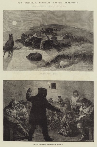 De Amerikaanse Franklin Zoektocht Expeditie door William Heysham Overend