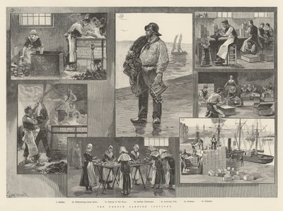 De Franse Sardine-industrie door William Heysham Overend