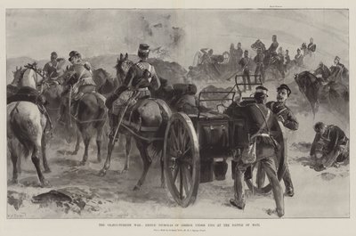 De Grieks-Turkse Oorlog, Prins Nicholas van Griekenland onder Vuur bij de Slag om Mati door William Heysham Overend