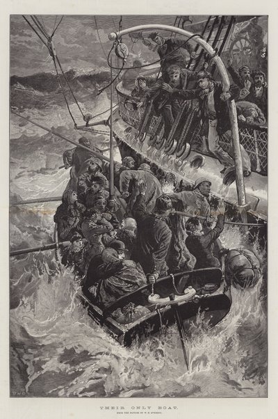 Hun enige boot door William Heysham Overend