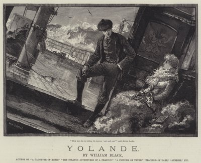Yolande, door William Black door William Heysham Overend