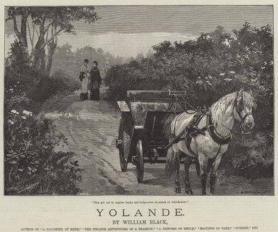 Yolande, door William Black door William Heysham Overend