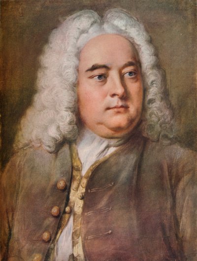 Handel, ca. 1740, 1920 door William Hoare
