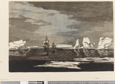 Pagina 28 IJsbergen met de Resolution en Adventure door William Hodges