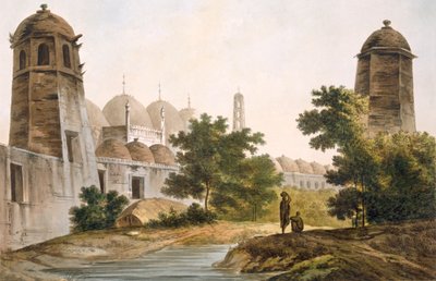 Pl. 41 Een uitzicht op de Cuttera gebouwd door Jaffeir Cawn in Muxadavad, uit 