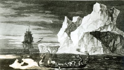 De IJs Eilanden op 9 januari 1773, gegraveerd door B. T. Pouney, 31 februari 1777 door William Hodges