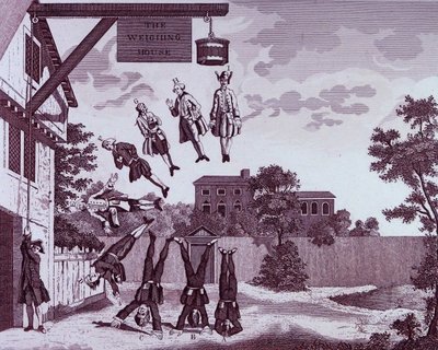 Absolute zwaartekracht door William Hogarth