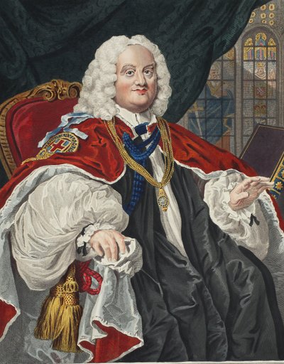 Benjamin Hoadly, illustratie uit 