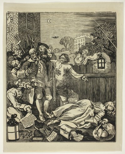 Wreedheid in perfectie door William Hogarth