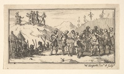 Decimatie John Beaver, Romeinse Militaire Straffen, 1725, na 1725 door William Hogarth