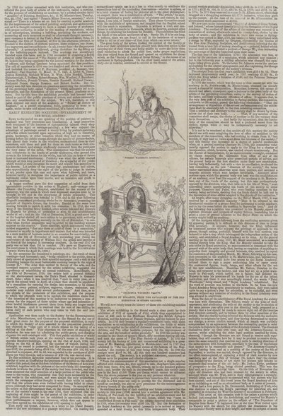 Vroege Tentoonstellingsverenigingen, Oprichting van de Koninklijke Academie door William Hogarth