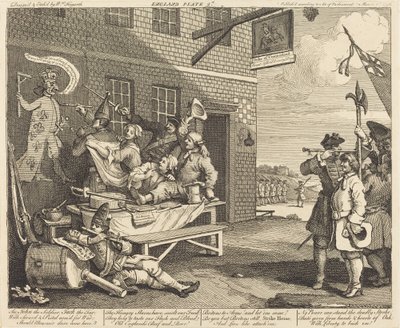 Engeland door William Hogarth