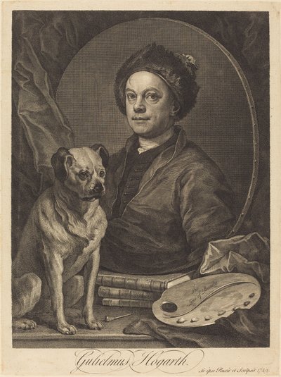 Gulielmus Hogarth door William Hogarth