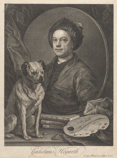 Gulielmus Hogarth door William Hogarth