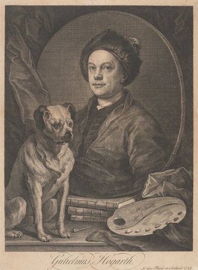 Gulielmus Hogarth door William Hogarth
