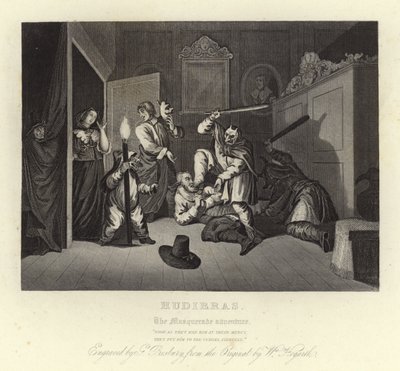 Hudibras door William Hogarth