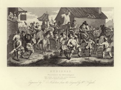 Hudibras door Samuel Butler door William Hogarth