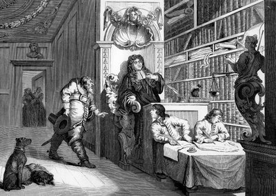 Hudibras door William Hogarth