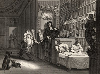 Hudibras met de advocaat, uit 