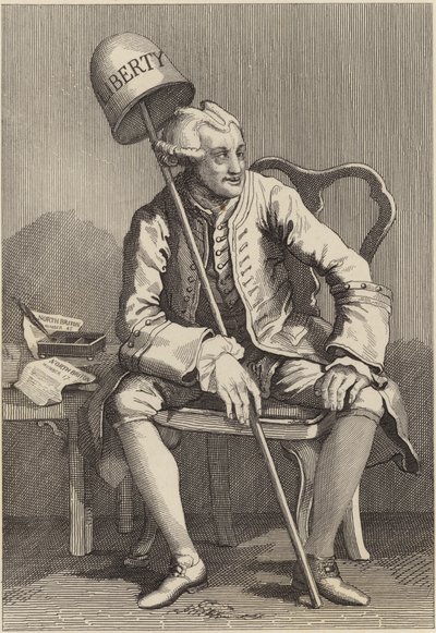 John Wilkes door William Hogarth