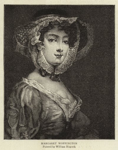 Margaret Woffington door William Hogarth