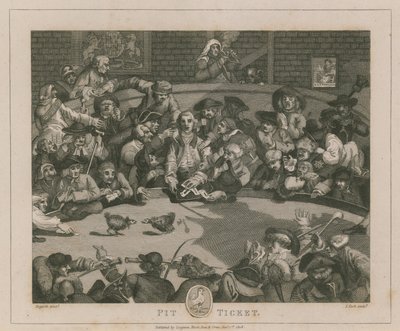 Pit Ticket door William Hogarth