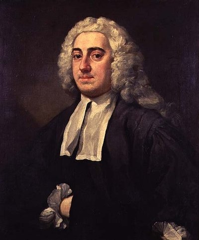 Portret van Rt. Hon. Richard Monteney door William Hogarth