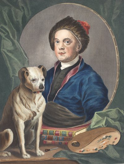 Zelfportret, illustratie uit 