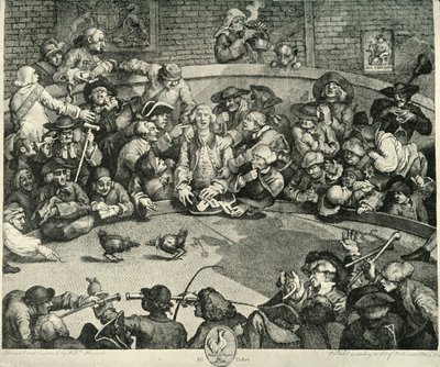 Sport in de Achttiende Eeuw, c1720-1764, 1925 door William Hogarth