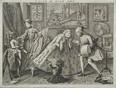 Smaak in het goede leven door William Hogarth