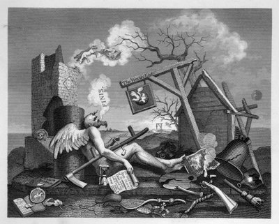 De Bathos door William Hogarth