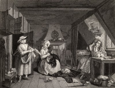 De verontruste dichter, uit 