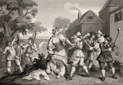 De ridder geeft zich over aan Trulla, uit 