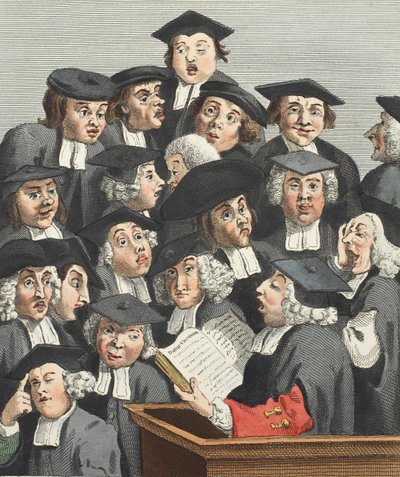 De Lezing, illustratie uit 