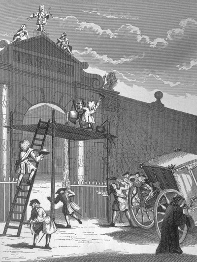 De man van smaak door William Hogarth