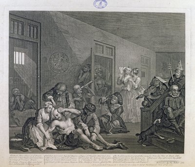 De Rake in Bedlam, plaat VIII uit 