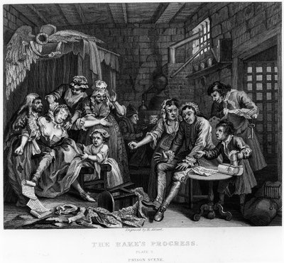 De Rake in de Gevangenis, plaat VII, uit 