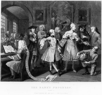 De Levee van de Rake, plaat II, uit 