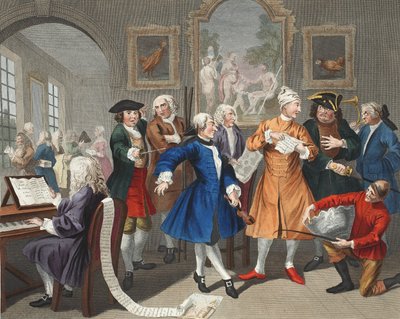 De Levee van de Rake, plaat II, uit 