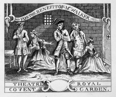Theatre Royal, Covent Garden door William Hogarth