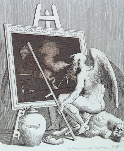 Doe een beroep op de natuur en jezelf door William Hogarth