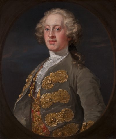 William Cavendish, Markies van Hartington, Later vierde Hertog van Devonshire, 1741 door William Hogarth