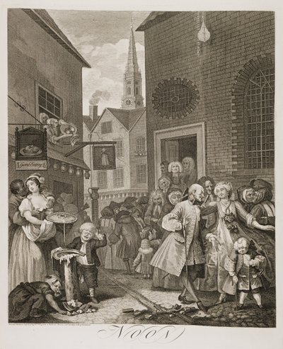 nl: Vier Tijden van de Dag: Middag door William Hogarth