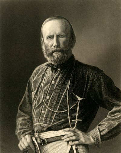 Garibaldi, ca. 1872 door William Holl