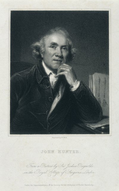 John Hunter, FRS door William Holl