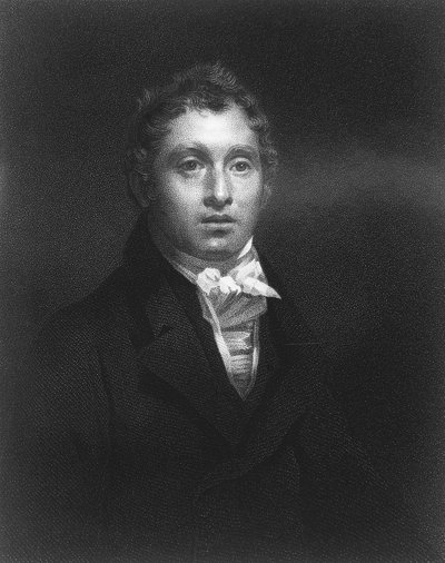 Sir David Brewster, Schotse natuurkundige, 1800s door William Holl