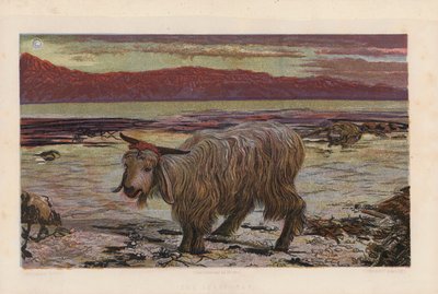 De Zondebok door William Holman (after) Hunt